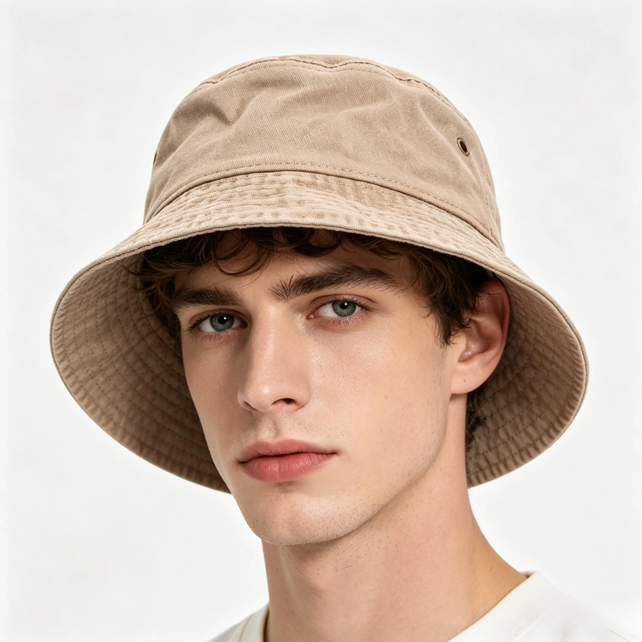 Unisex beliebter Sommer-Bucket-Hat für Damen, gewaschen, einfarbig, atmungsaktiv, für Outdoor, Reisen, Strand, Sonnenschutz, Fischerhut, Herren, günstiges Geschenk