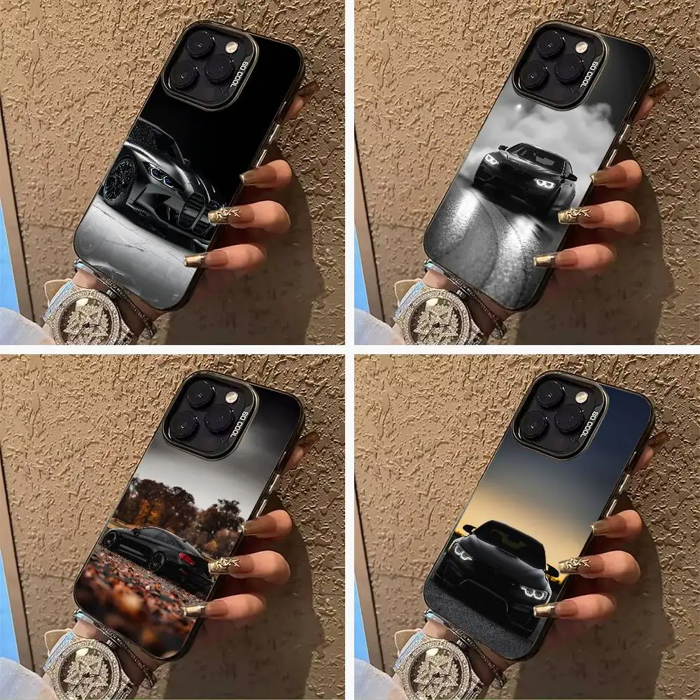 

Car-B-3 Series-M3-M4 Phone Case For iPhone 17,16,15,14,13,12,11 Plus Pro Max Colored Silver Phone Case