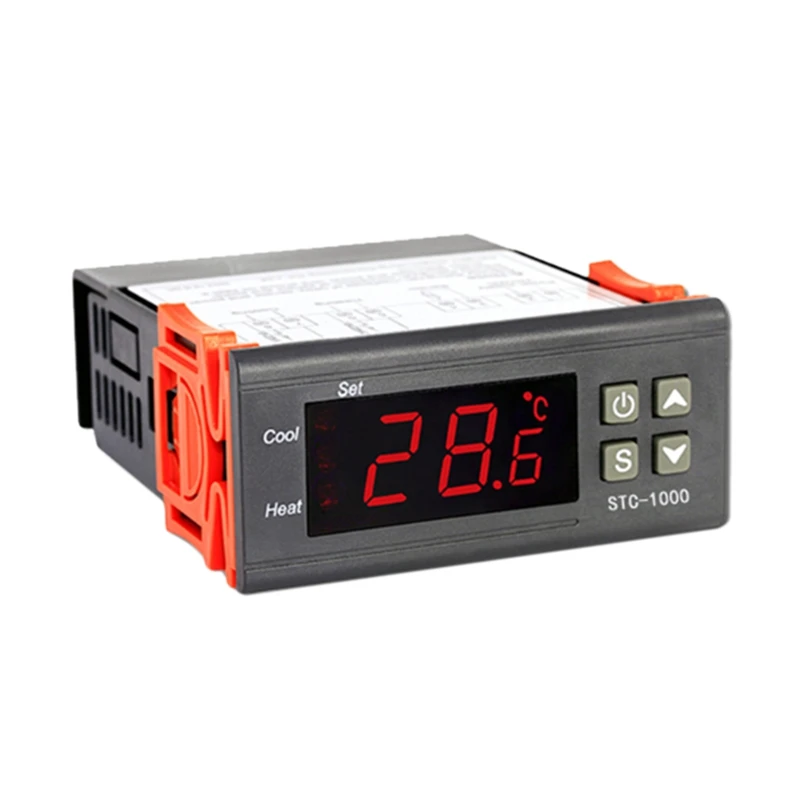 All-Purpose Digital Temperature Controller Fahrenheit And Centigrade Thermostat Withr