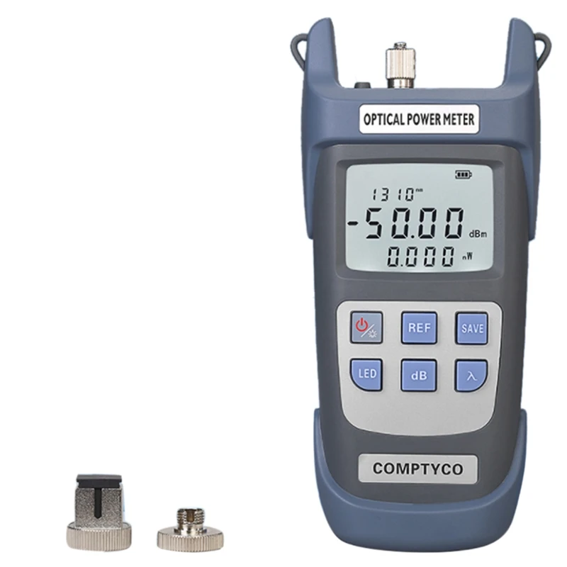 

FTTH Fiber Optical Power Meter Fiber Optical Cable Tester -70Dbm-+10Dbm SC/FC Connector