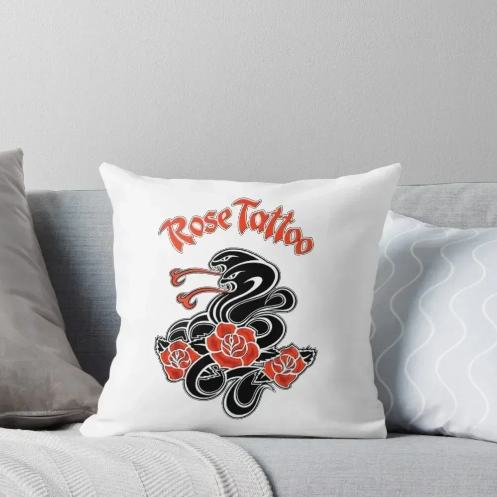 Best Selling Tour Rock-n Roll Music Rose Tattoo Band Men Women Throw Pillow Cushions For Sofa autumn decoration pillow