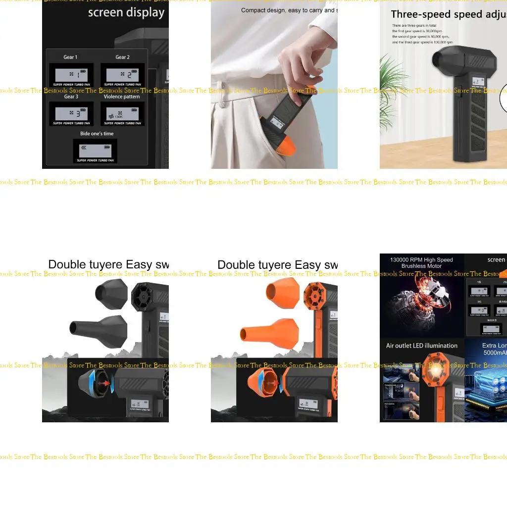 

12PF Jet Dry Blower 130000RPM Jet Blower Air Blower Jet Fan Cordless Jet Fan Blower