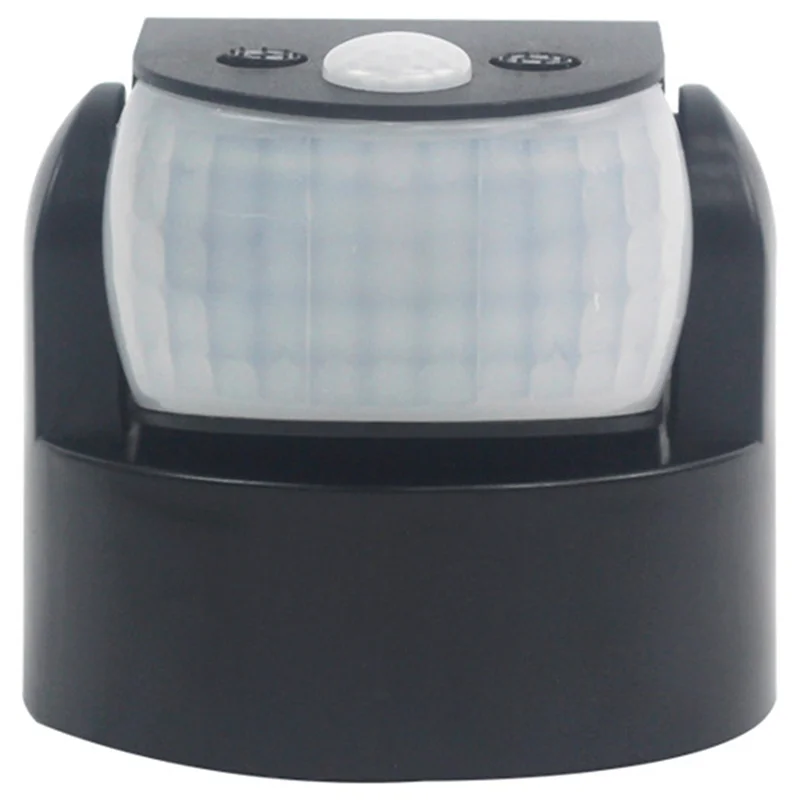 

2X Waterproof Double Infrared Probe Motion Sensor IP65 AC 220V-240V PIR Motion Detector Automatic 120 °Black-Y47A