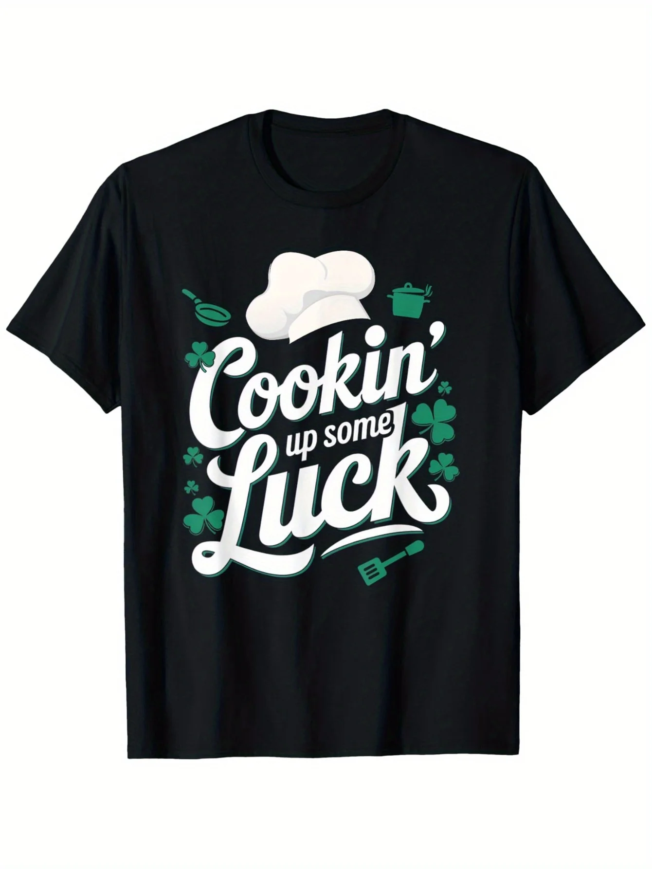 Men' Funny St Day Chef Cooking T-Shirt - 