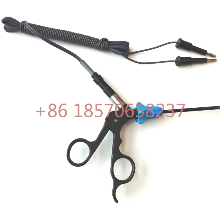 Hot sale Laparoscopic Surgical instruments Endoscopic straight laparoscopy laparoscopic bipolar forceps for Surgical Operation