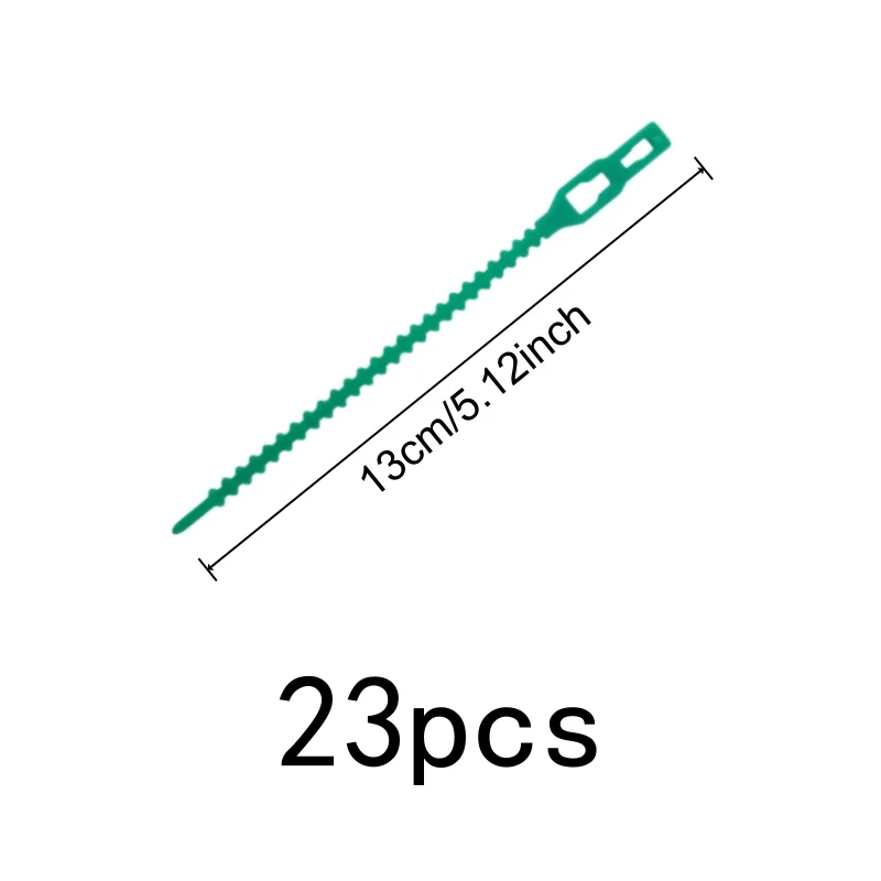 23Pcs13cmSelfLockAdjustableFishbone Cable Tie Suitable forGardeningPlantClimbing VineFixing、VineWindWindOrganizing、FruitSolid