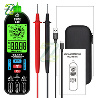 BSIDE A1X Contactless Smart Digital Multimeter Rechargeable Electronic Tester DC AC Current Voltage Capacitance Diode Tester