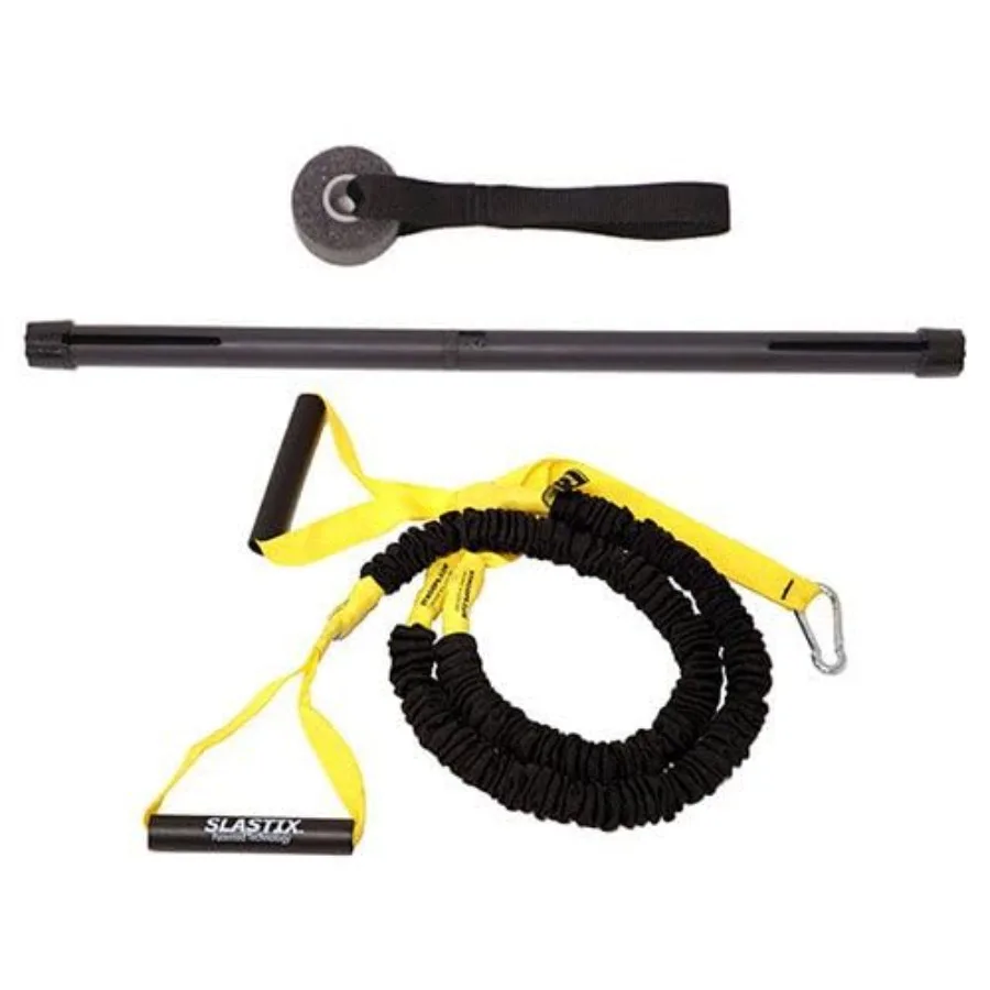 

Slastix Dual Resistance Bands Training Kit - Complete Foam Resistance Band Set for Strength, Mobility and Full-Body Workout 90