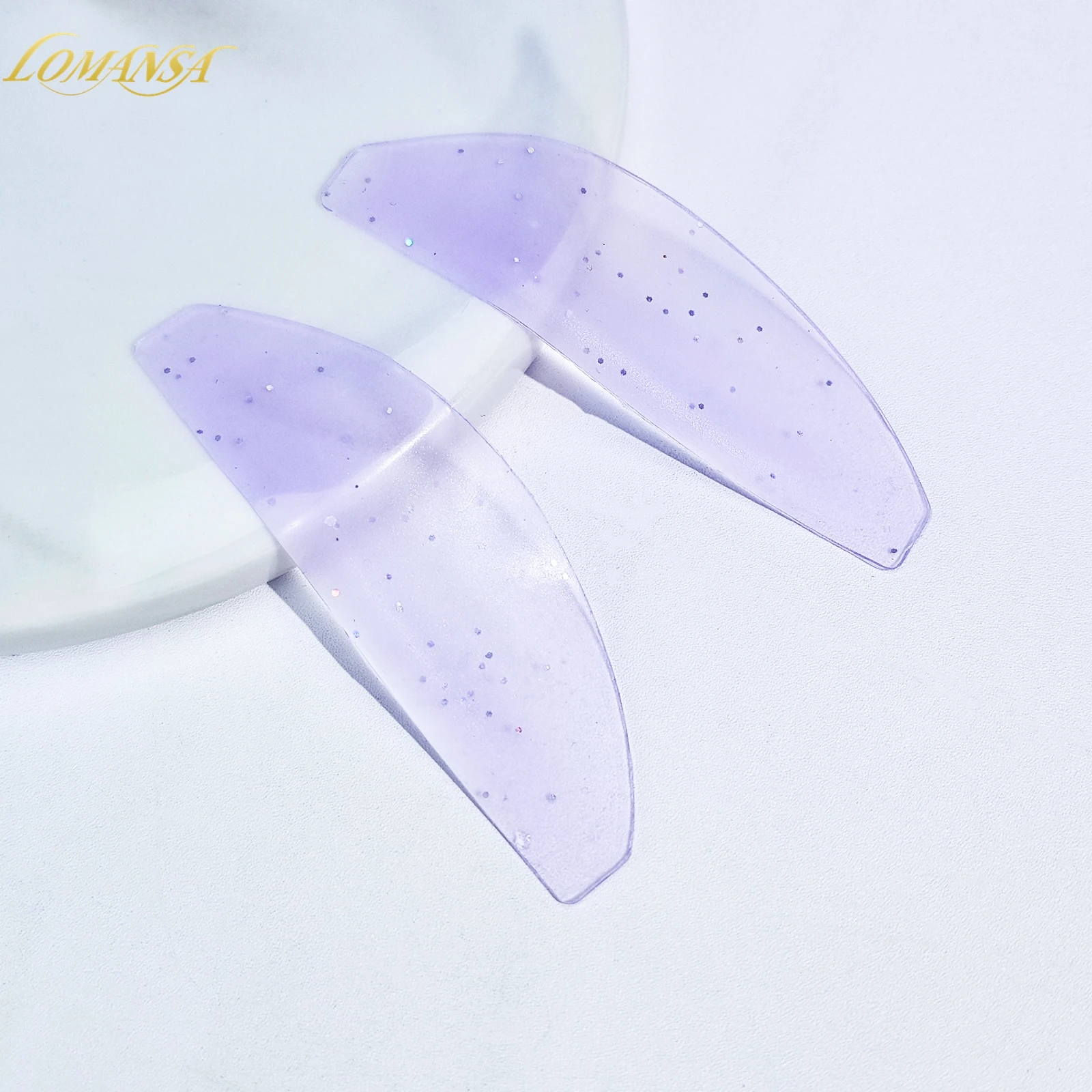 Lomansa 2 Stück Koreanische Wimpernlifting-Pads Flache Silikon-Pads für Dauerwellen-Lotion Nr. 1 Wimpern-Weichmacher-Pads Make-up-Tool – Detail 18