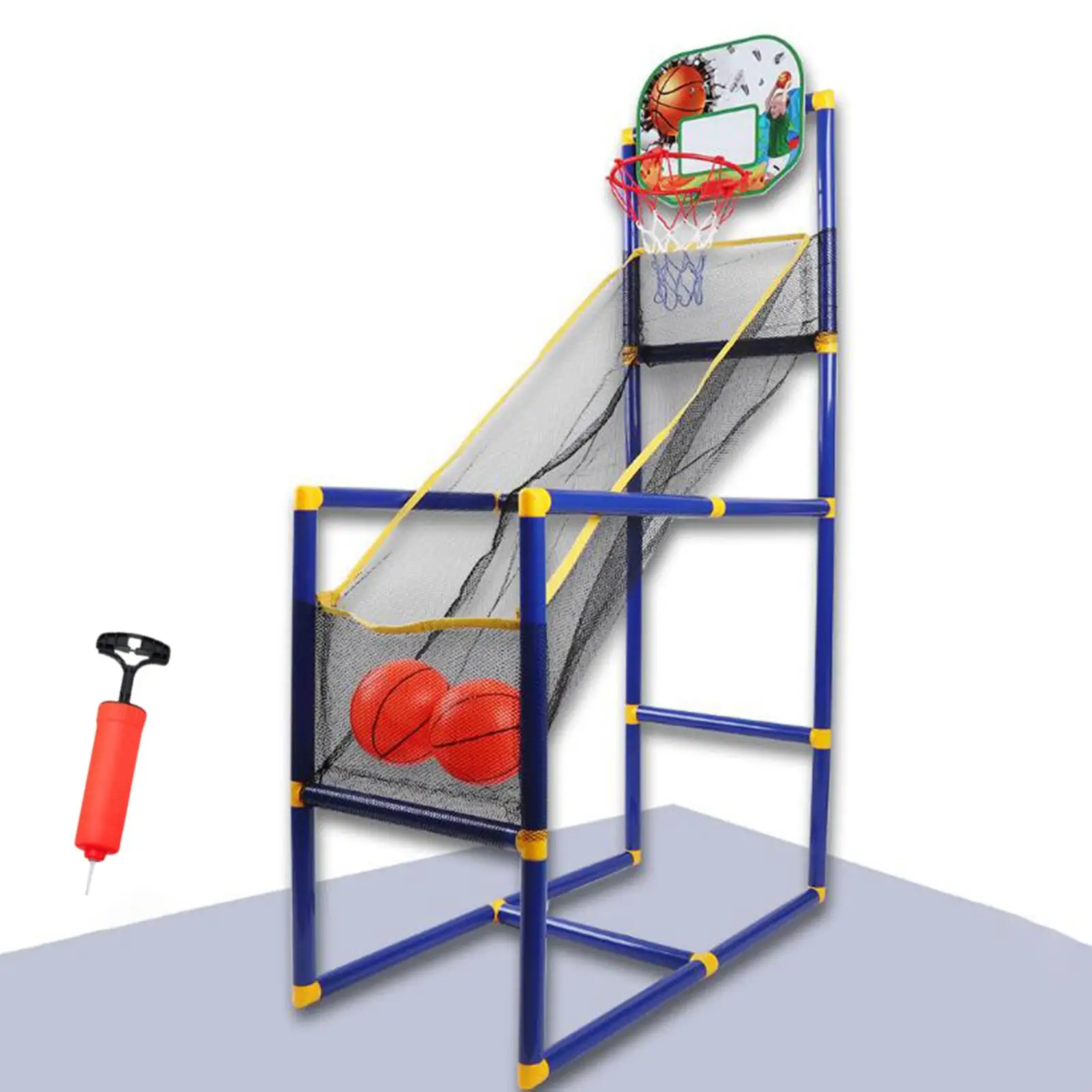 Children's Adjustable Basketball Hoop Game for Indoor And Outdoor Fun
