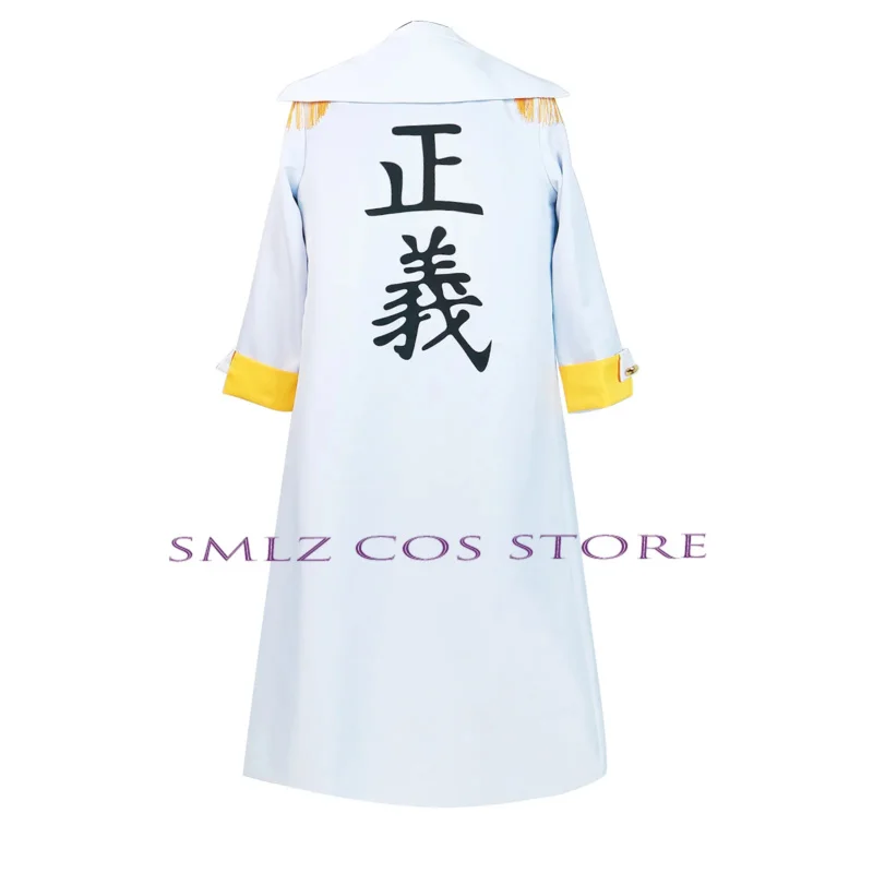 

2025 ♥ New Borsalino Cosplay Costume Anime Admiral Kizaru Uniform Suit Halloween Navy General Performance Cloak Outfit for Me ☆★