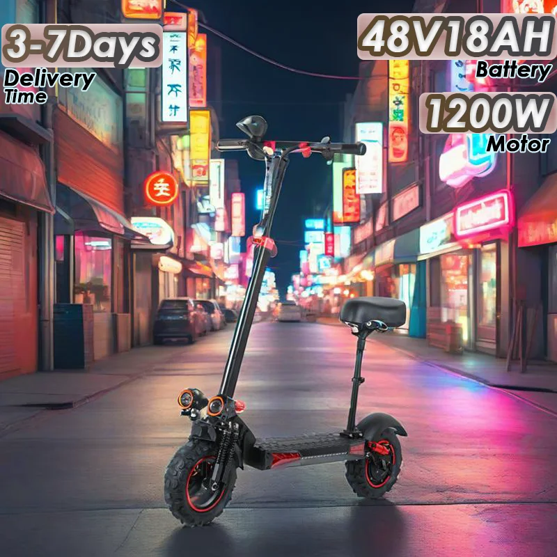 J11MAX EScooters 1200W moteur 48V18ah léger pli ville Scooters électriques Aldult 11 "pneu en alliage d'aluminium matériel Scooters électriques