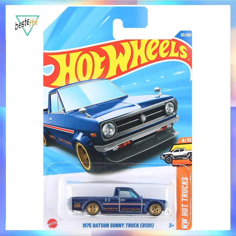 

2025D Hot Wheels TH Car Model Super Treasure Hunt 1975 DATSUN Sunny Truck Limitied Collectible Model Room Ornament Boy Toy Gift
