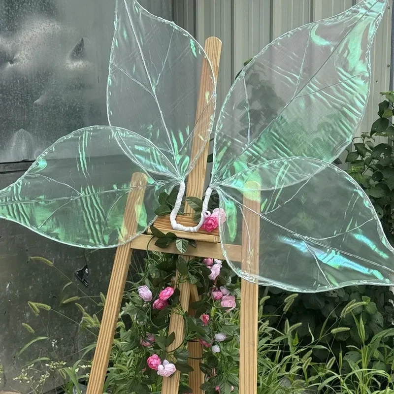 Fairy Wings for Adults and Kids Costume Accessories Magical Elf Wing Props for Cosplay Party Dress Up Halloween Carnival Show