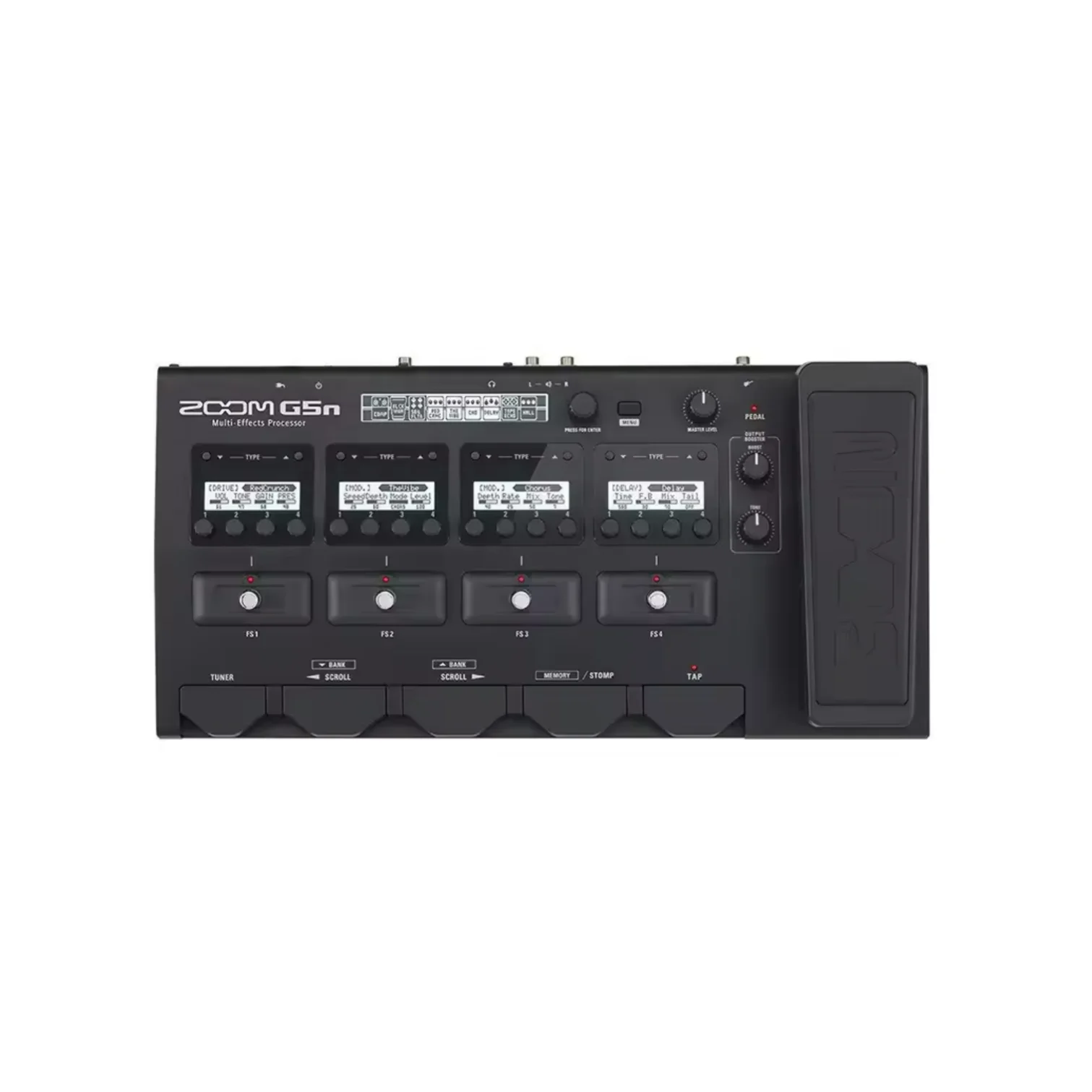 Zoom G5N/G5 N Modeler Педали мультиэффектов Гитарный процессор Педаль эффектов для электрогитары для профессиональной системы аудиоинтерфейса