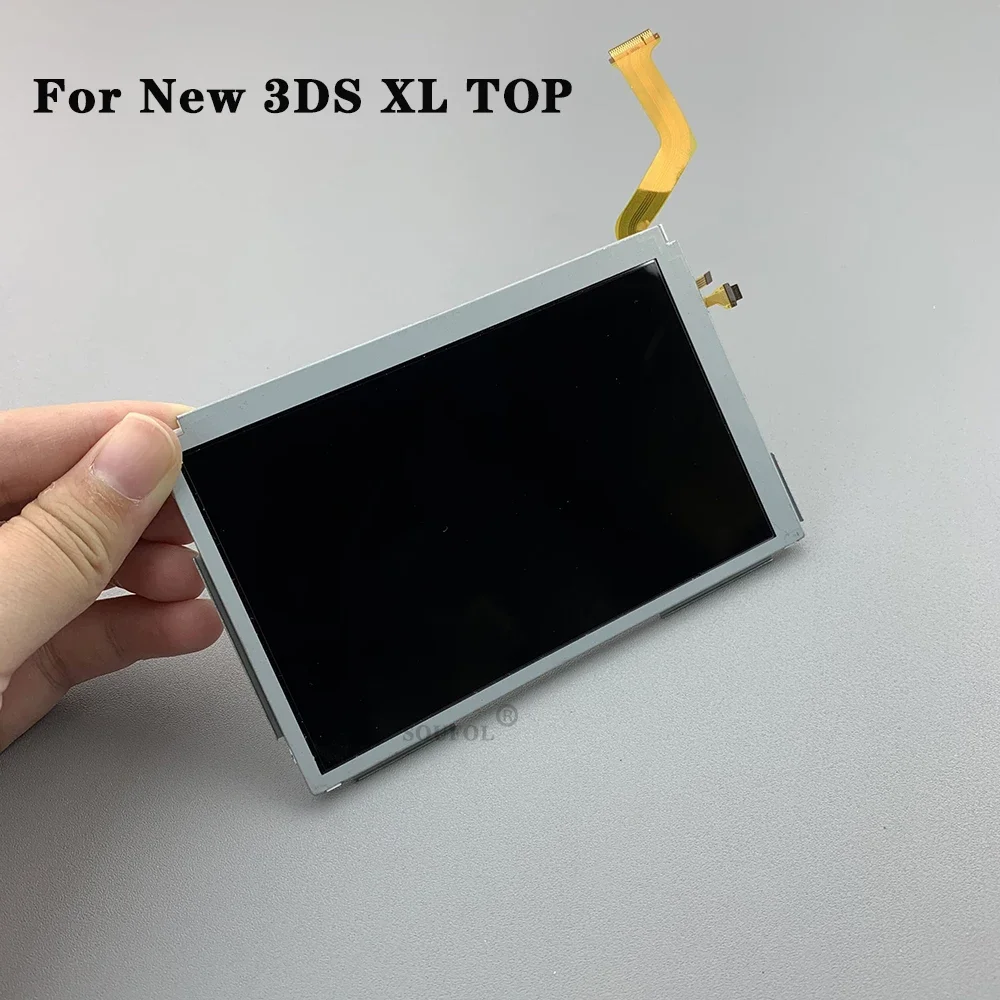 Sostituzione dello schermo LCD inferiore superiore inferiore superiore per Nintend New 3DS XL LL pannello di visualizzazione delle parti di