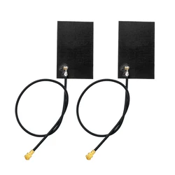 433Mhz Internal FPC Flexible Black Patch Adhesive Antenna 6dbi with 12cm Cable and UFL Connector