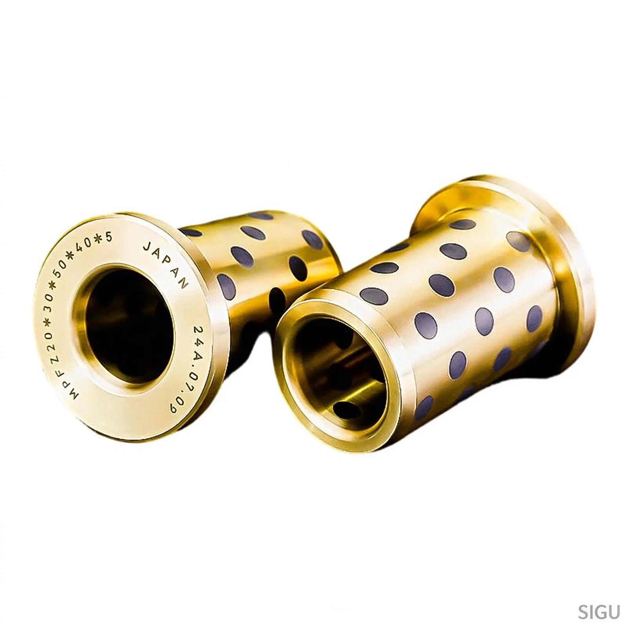 Flange Type JFB Graphite Embedded Copper Bushing JFB11*2/5*7*8/10/12/15 JFB14*2/5*9*10/12/15/20 JFB12*2/6*8*8/10/12/15/20