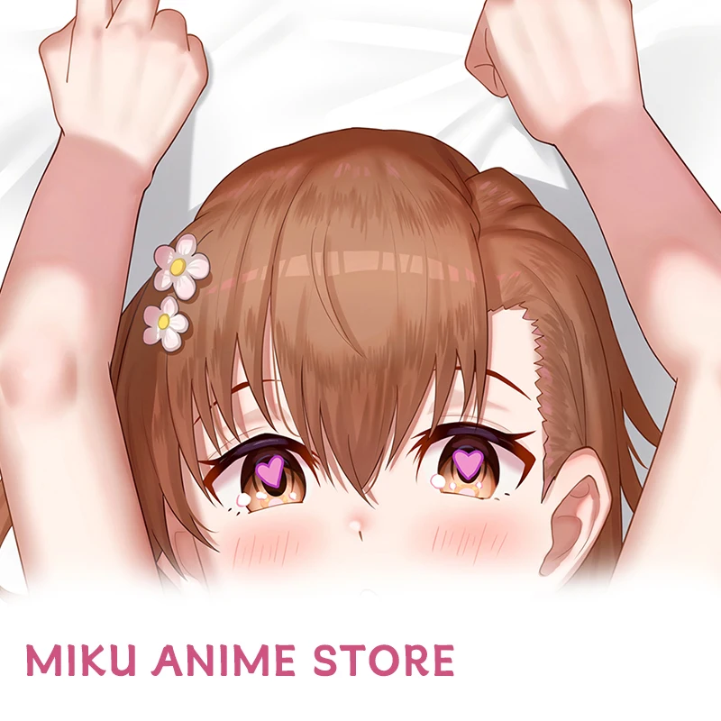 Dakimakura Toaru Majutsu No Index Misaka Mikoto Anime Double sided Print Life Size Body Pillow Case Cover Pillowcase