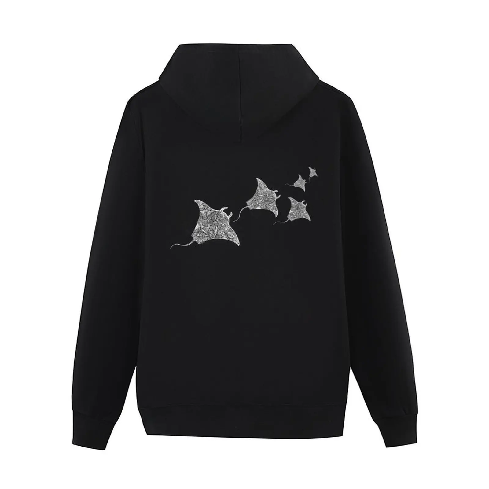 مانتا راي - هوديي الفن المحيطي ملابس رجالية ملابس رجالية سترة شتوية ملابس رجالي هوديي رجل #3