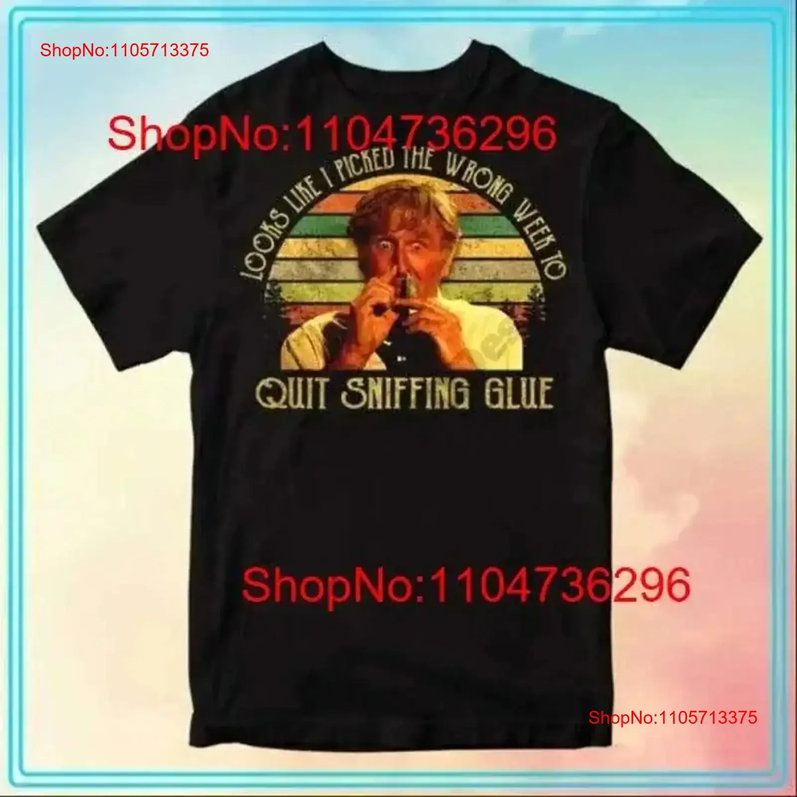 Airplane Steven McCroskey Looks Like I Picked The Wrong Week To Quit T Shirt vintage Washed fashion graphic Stylish Casual