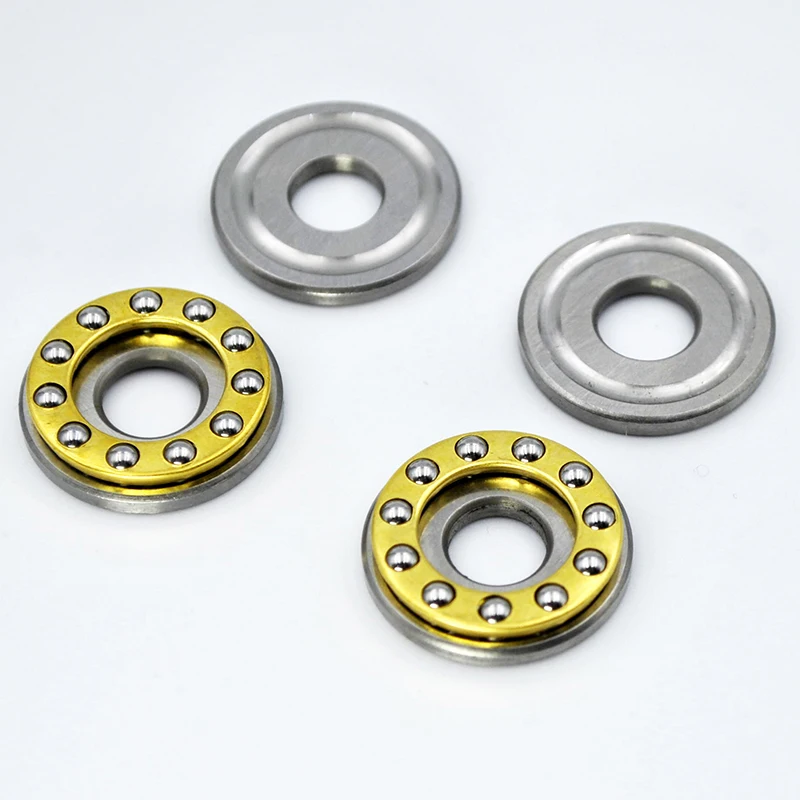 2/10pcs Thrust Ball Bearing  F8-22M 7 f8 22m 11 balls 8*22*7mm Inner Diameter 8mm Plane Planar Miniature Axial Ball Bearings