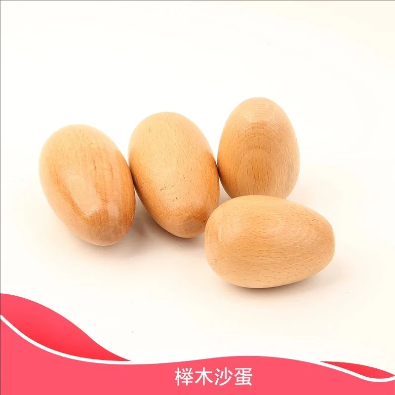 Professional Wooden Egg Shakers Maracas Orff Music Classroom Percussion Instruments Set For Classroom Live Performance