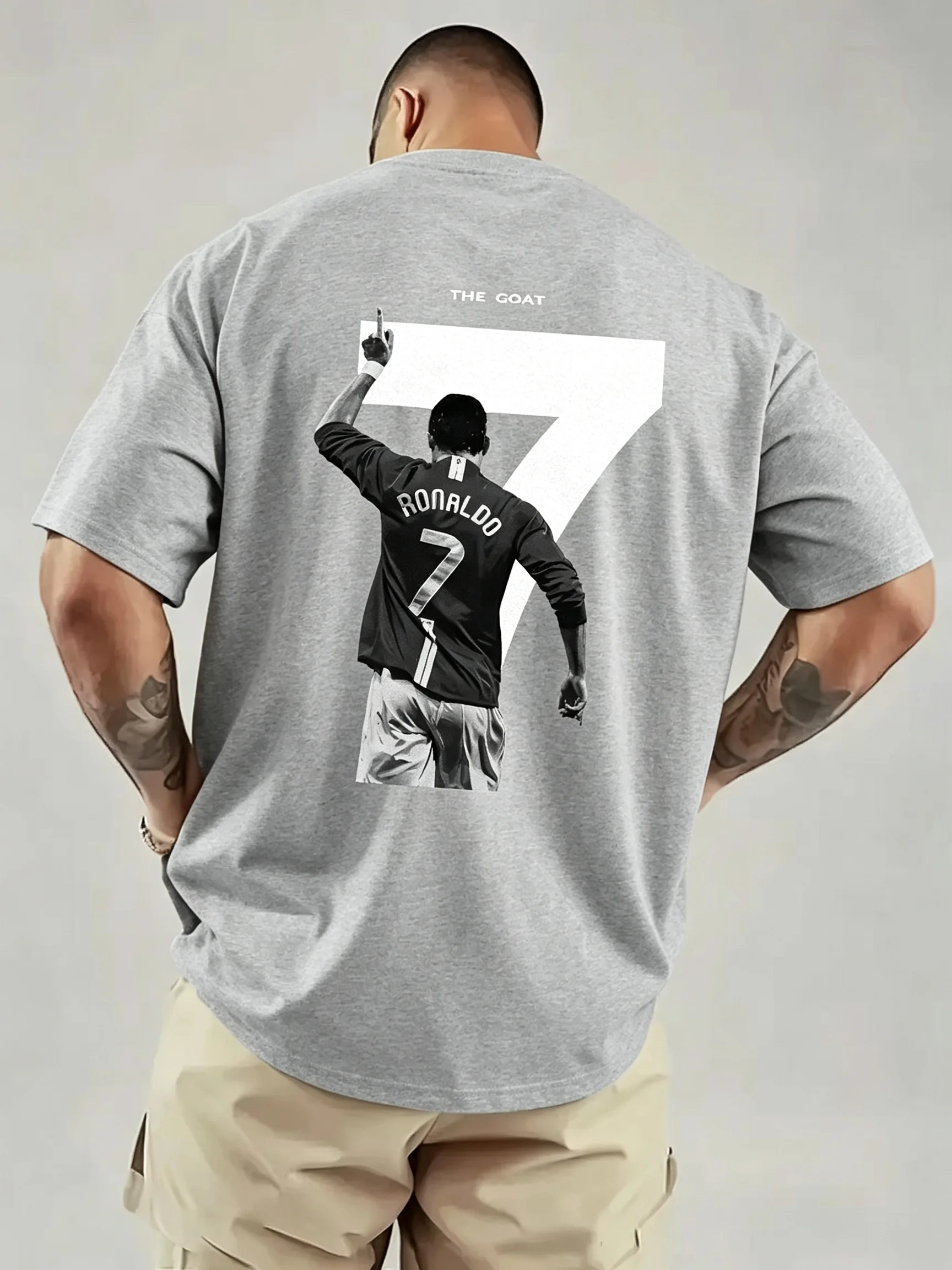 2026 Pattern T-Shirt - High-Quality Fashion Casual Breathable Men's Round-neck Printed T-Shirt
