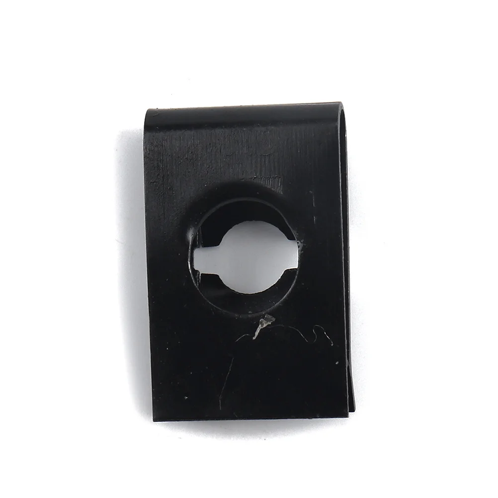 

120pcs U Nut Fasteners Manganese Steel U Clip For Panel Bumper Fixing Motorcycle Wire Cable Securing Tool