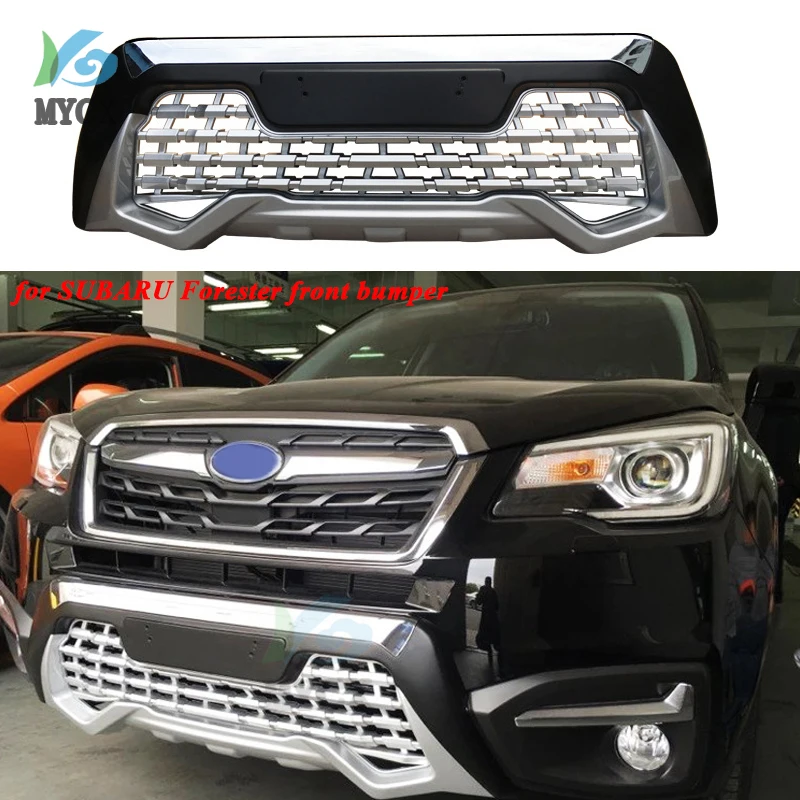 

Новое поступление, защита переднего бампера/скользящая пластина Bull Bar для SUBARU Forester 2013 2014-2018, АБС-пластик, качество ISO, простая установка