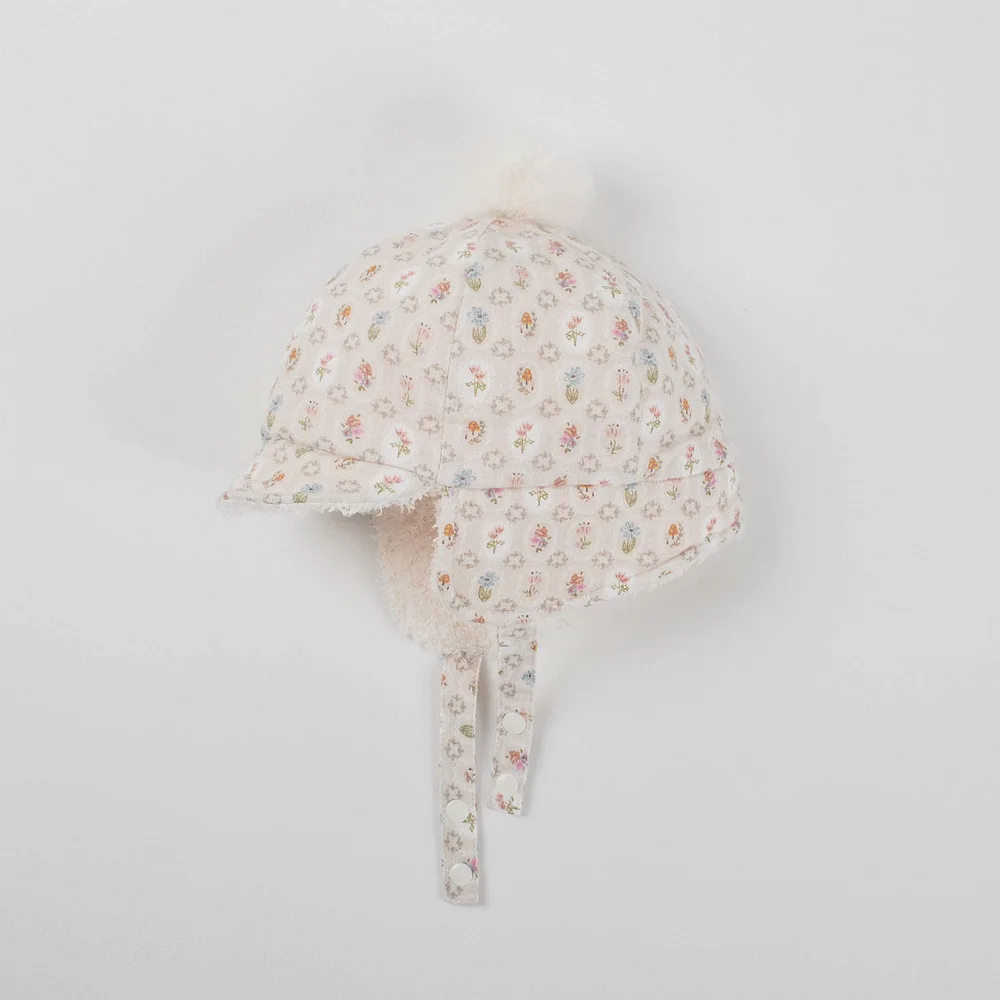 耳当て帽子スカーフセット男の子女の子ベビー冬ビーニーキャップ秋暖かいアクセサリー子供用寒い天候屋外