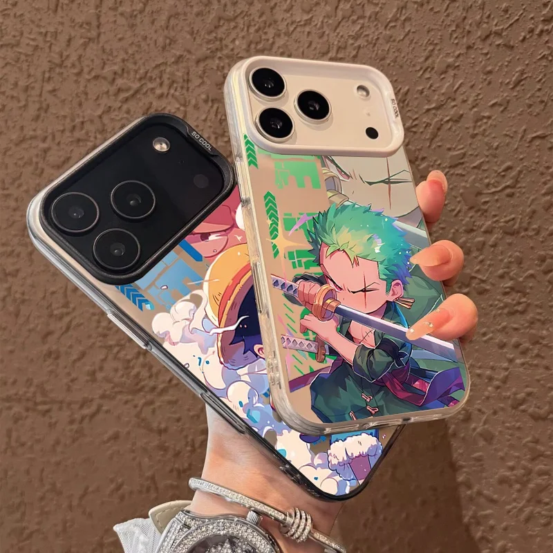 O-Een Stuk L-Luffy Zoro Behuizing Voor Xiaomi Redmi 15C A3 A5 12 12C 13C 13 14C 10 9C 10C 10 9A Note 8 9S 10S 9 10 Pro IMD Cover