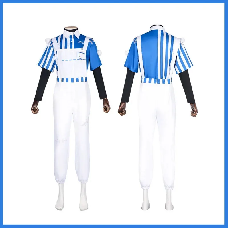 Kostium Cosplay Identity Ⅴ Emil Ada Mesmer Pacjent Psycholog Peruka Uniformy Robocze Koszula Fartuch Mężczyzna Kobieta Kawaii Halloween Zestaw