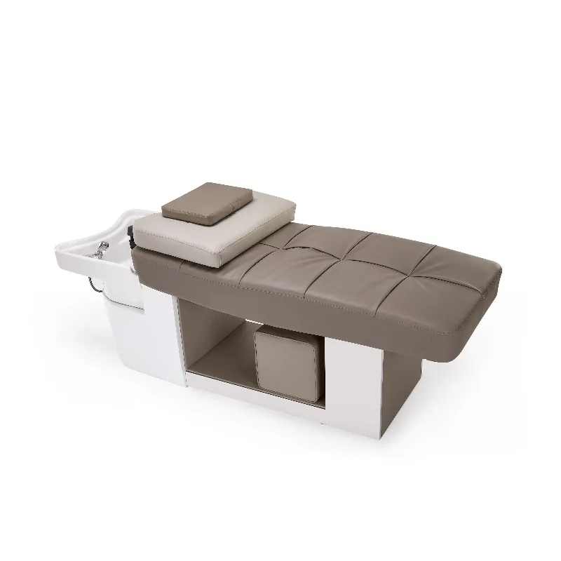 Salon Furniture Shampoo Backwash Unit Hair Salon Station Hair Washing Shampoo Chair Shampoo Bed