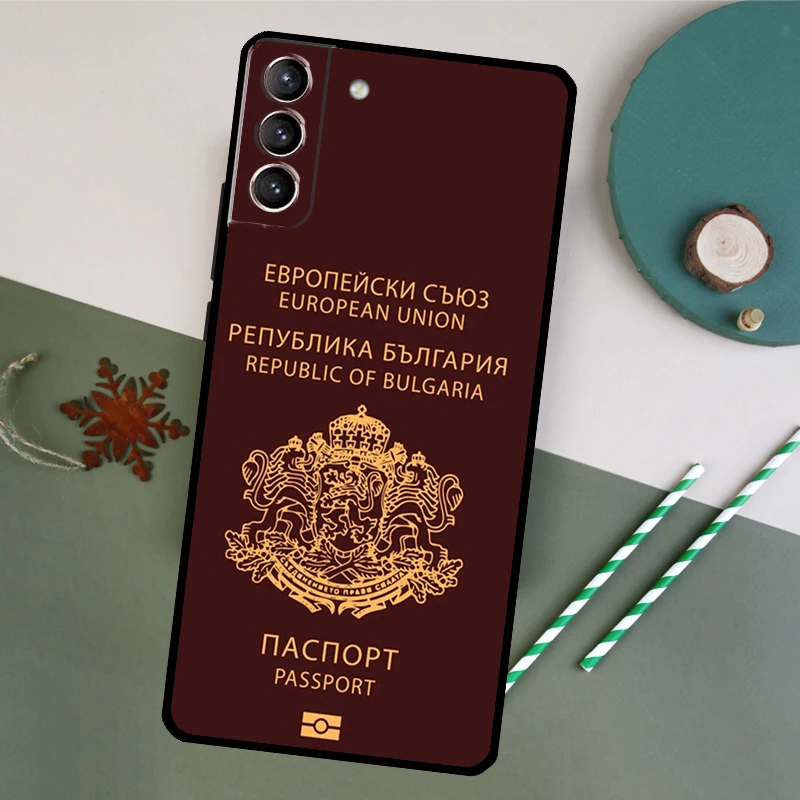 Bulgaria National Flag Case For Samsung Galaxy S23 S22 S21 Ultra S20 FE S10 S9 Note 10 Plus Note 20 Ultra Cover