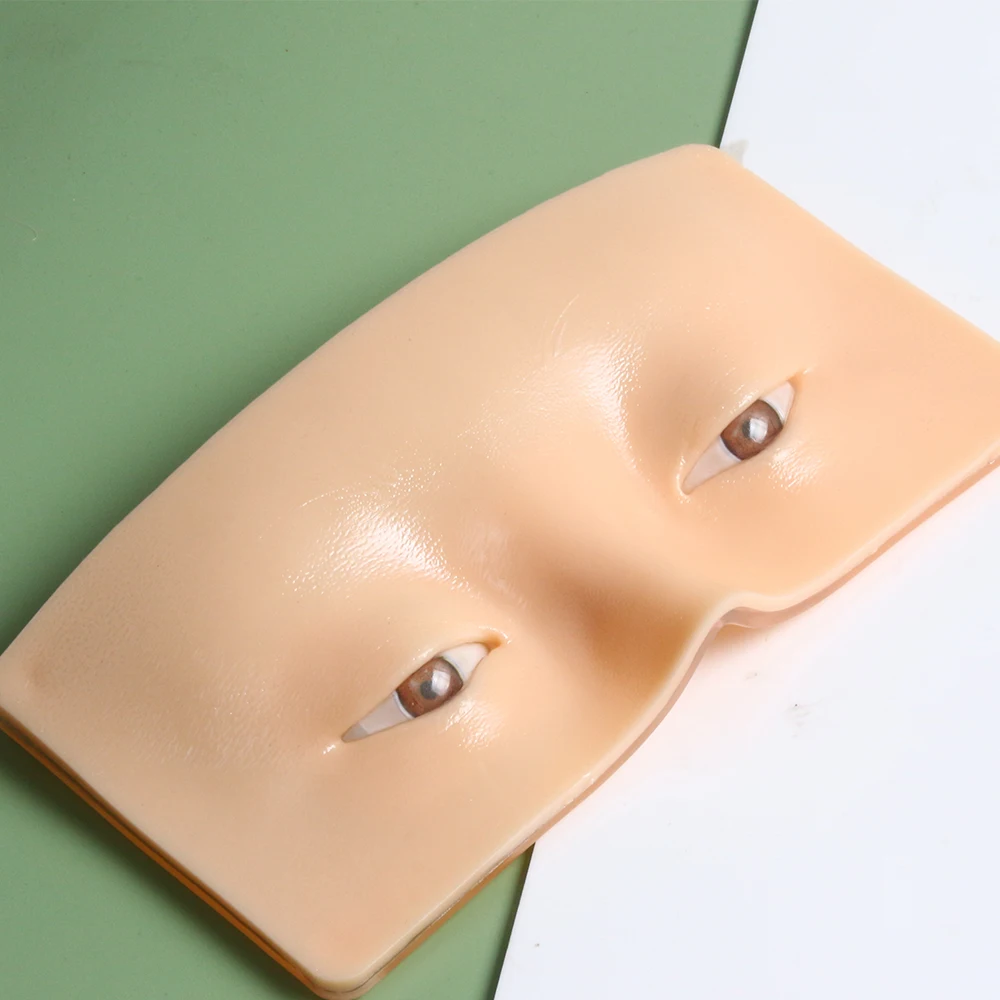 1Pcs Makeup Practice Face Makeup Practice Board Faccial Practice Skin For Professional and Beginners 3D Realistic Model