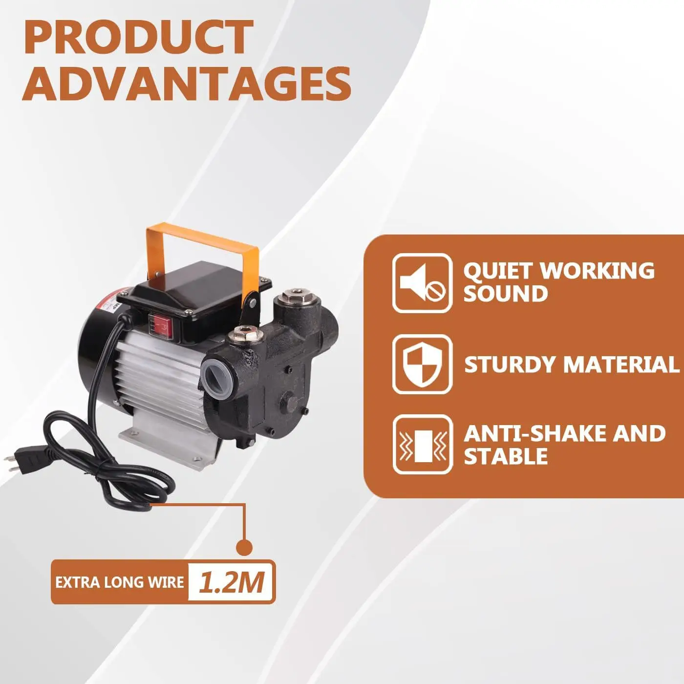 110V electric oil pump 220V oil pump, diesel self-priming pump, fuel transfer pump, electric pump