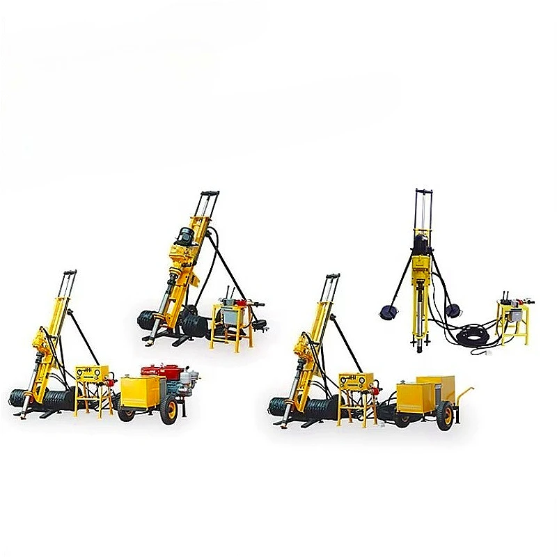 DTH Borehole Rig All Terrain Crawler for Exploration Drilling in Mountainous and Rough Terrain Areas Customized High Quality