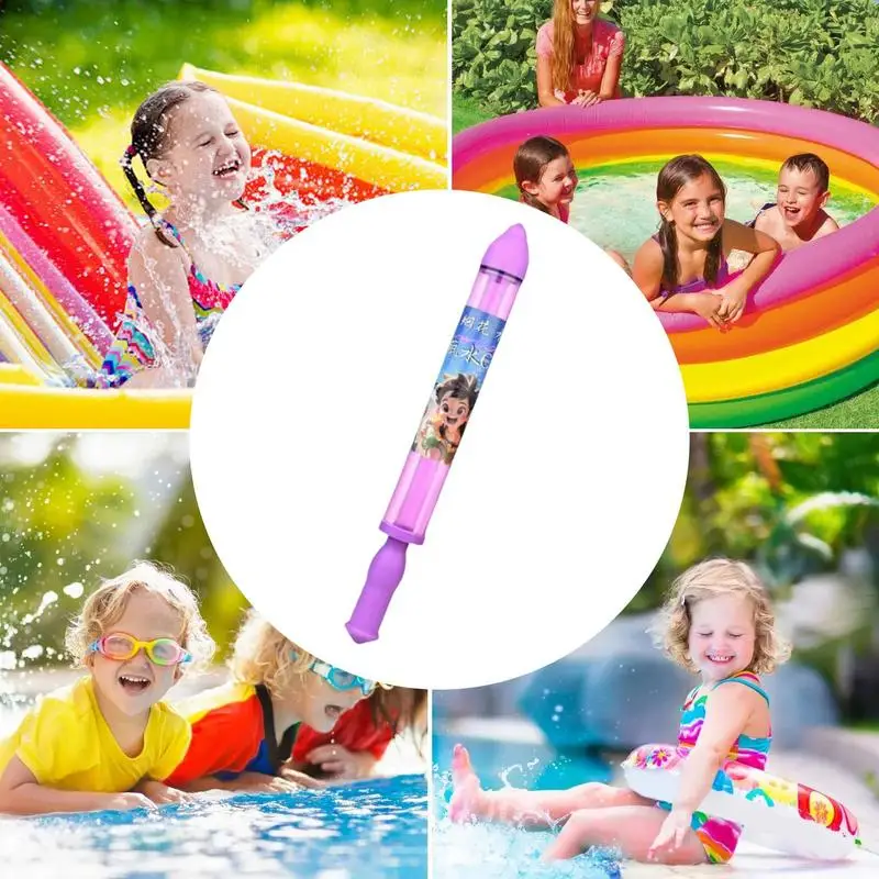 Outdoor Water Spray Toy Backyard Outdoor Water Sprinkler Pull Out Fun Party Accessories Kids Beach Game For Holidays Birthday