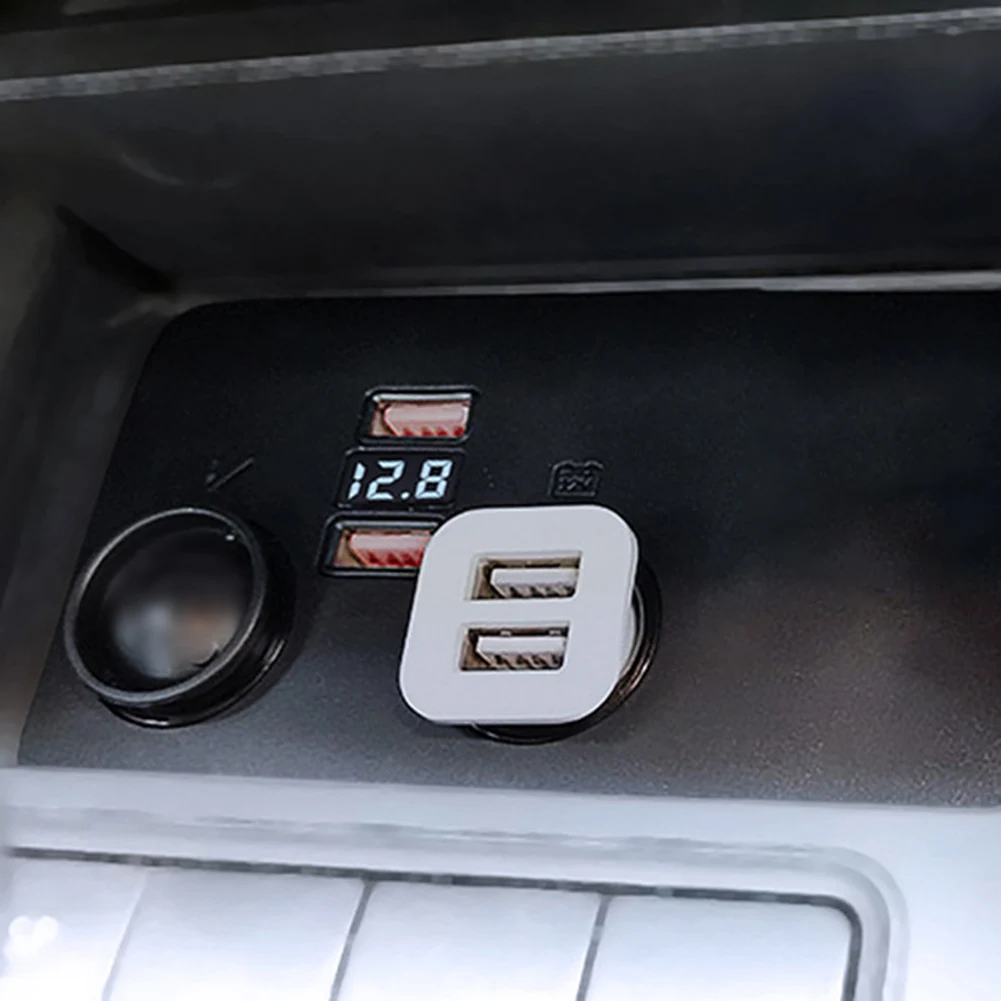 Car Charger USB Splitter For Golf 6 For Eos For Jetta For Scirocco USB Fast Charging Charging Panel Car Accessories