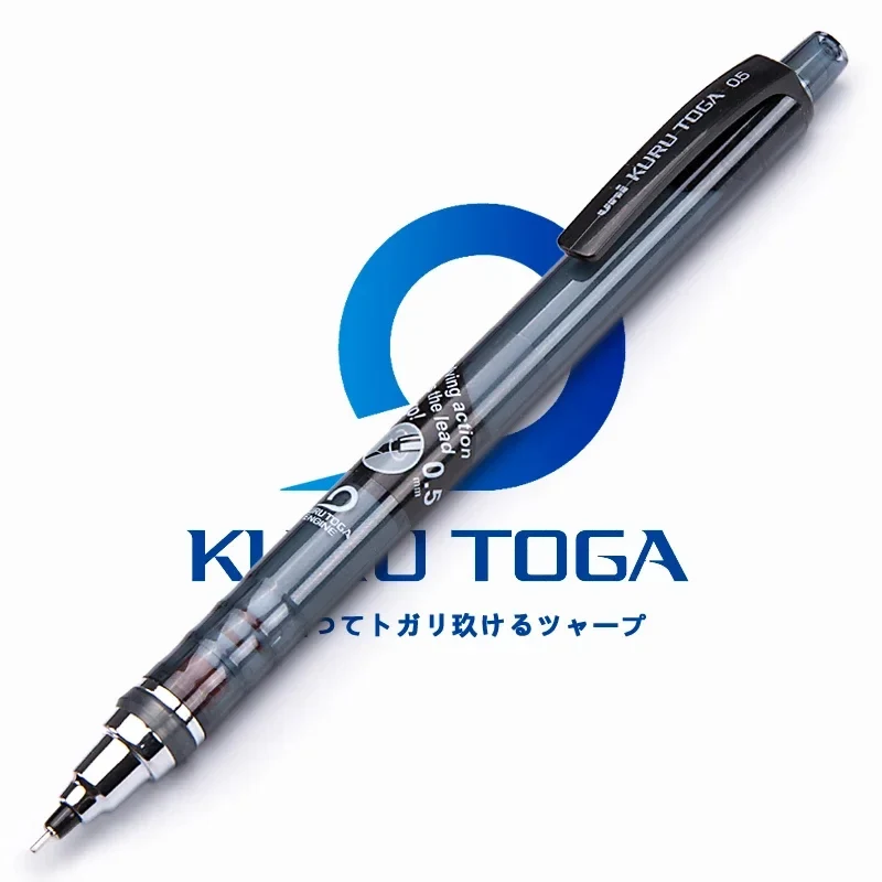 Japan Uni Kuru Toga Mechanical Pencil M5-450T 0.5mm Breakproof Lead Lapicero Lapices Portaminas with Eraser School Stationery