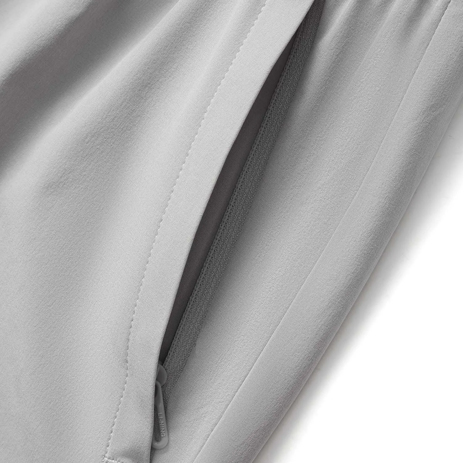 Li-Ning Men's Training Shorts AT DRY ULTRA 86%Polyester 14%Elastane Regular Fit Comfortable LiNing Sports Bottoms AKQV005 image 6