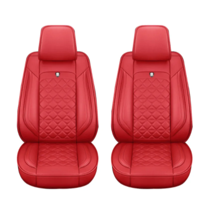 

High Quality Coverage Latest Black Car Seat Cover Suitable for Most Models Breathable Leather Car Seat Cove Full Set Universal