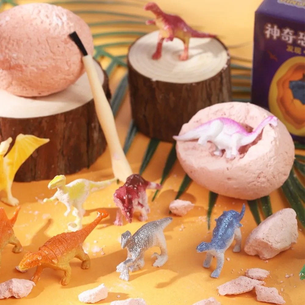 Schlamm Dinosaurier Ei Ausgrabung Tiere Spielzeug Biologie Wissenschaftliche Pädagogische Archäologische Tyrannosaurus Spielzeug für Kinder Geburtstagsgeschenke