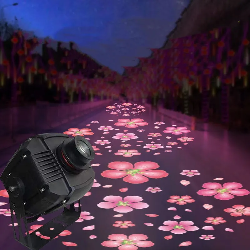 

High Brightness 200W Waterproof IP65 LED Projector Outdoor Projection Light on the Building