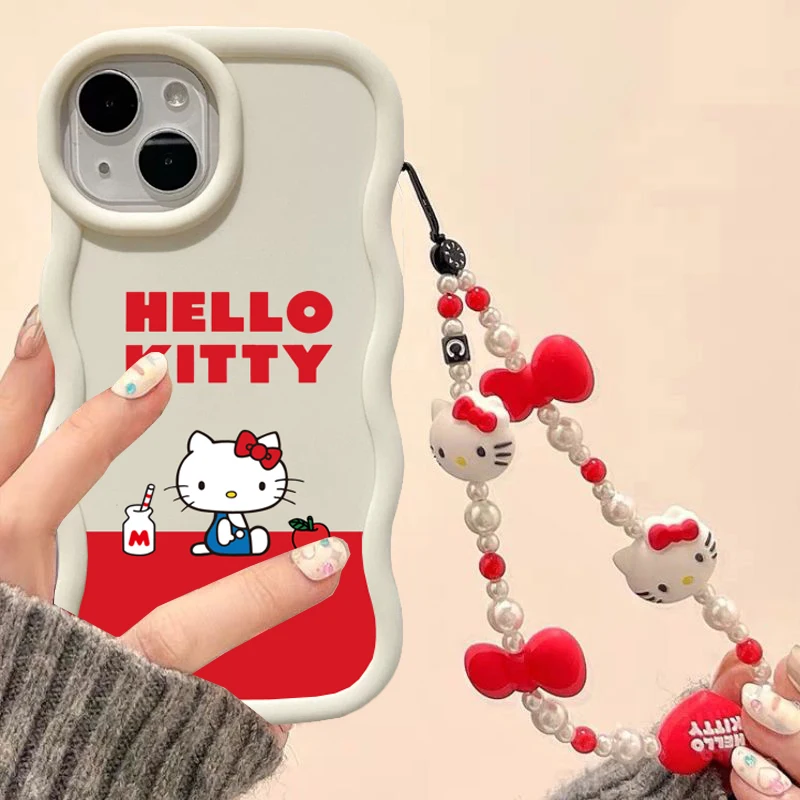 เคสโทรศัพท์ลายเฮลโลคิตตี้หัวใจสีแดง สำหรับ Infinix HOT 50 40 Pro 40i 30 30i Play Note 30 40 Pro TECNO CAMON 19 20 Pro แบบนิ่ม