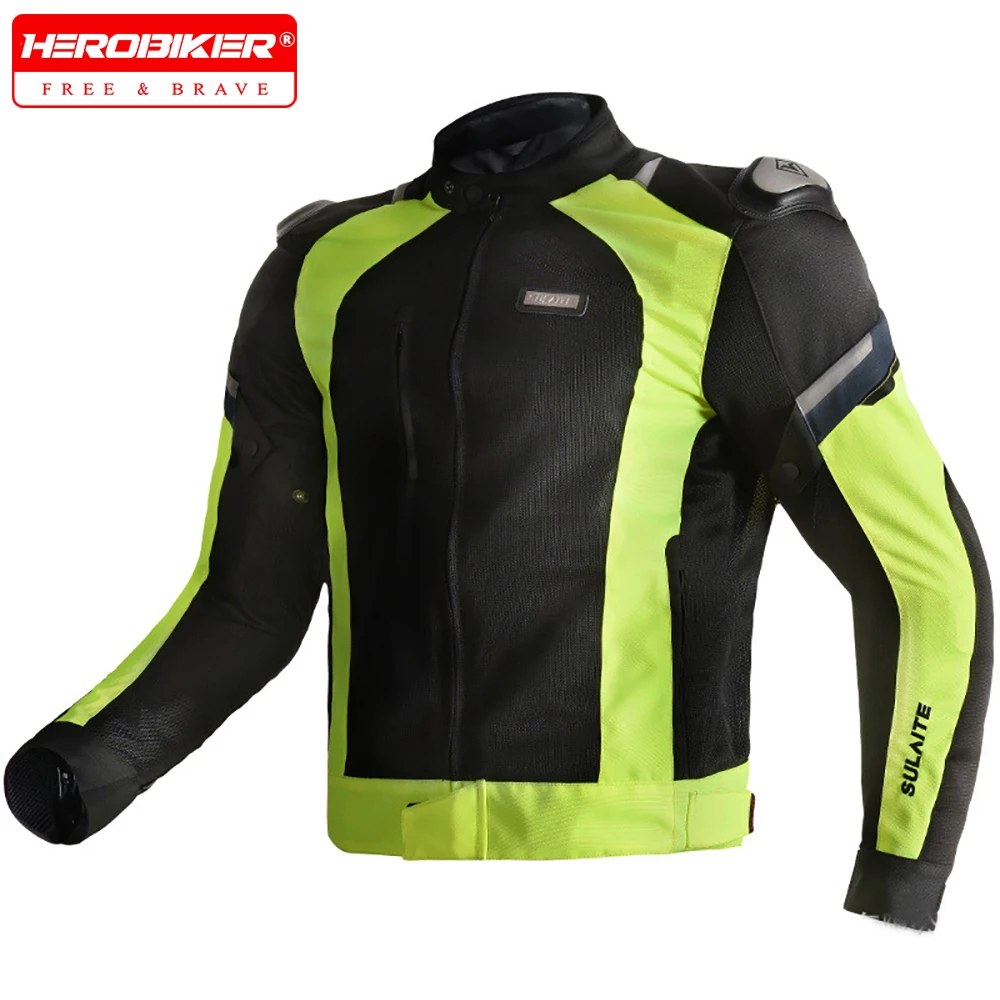 Motorcycle Jackets Summer Breathable Motocross Jacket Men Women Windproof Moto Cycling Clothes Night Reflection Equipment