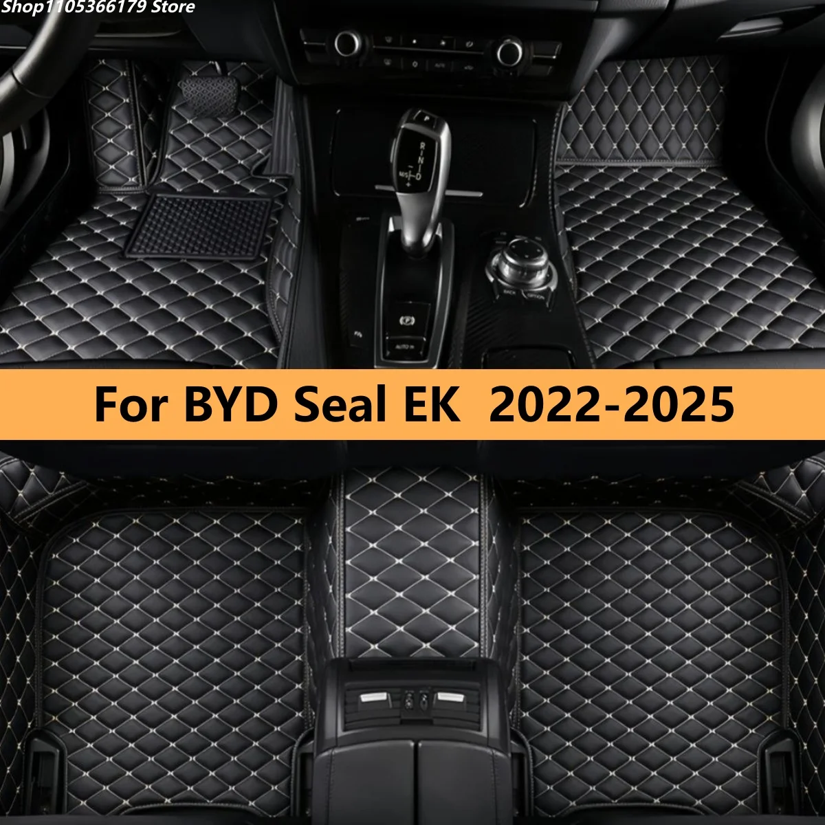 

Custom Car Floor Mats For BYD Seal EK 2022 2023 2024 2025 Floor Mat Car Mat Accessories Men Women Interior Accessories
