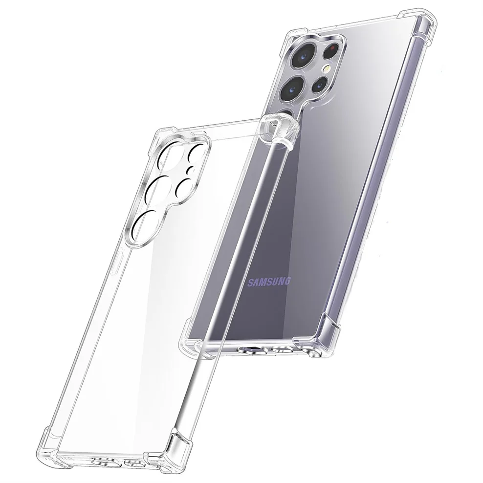 Clear Case for Samsung S24 Ultra 5G Soft Shockproof Silicone Phone Cases S 24 Ultra Cover Samsung Galaxy S24 Ultra Case image 5