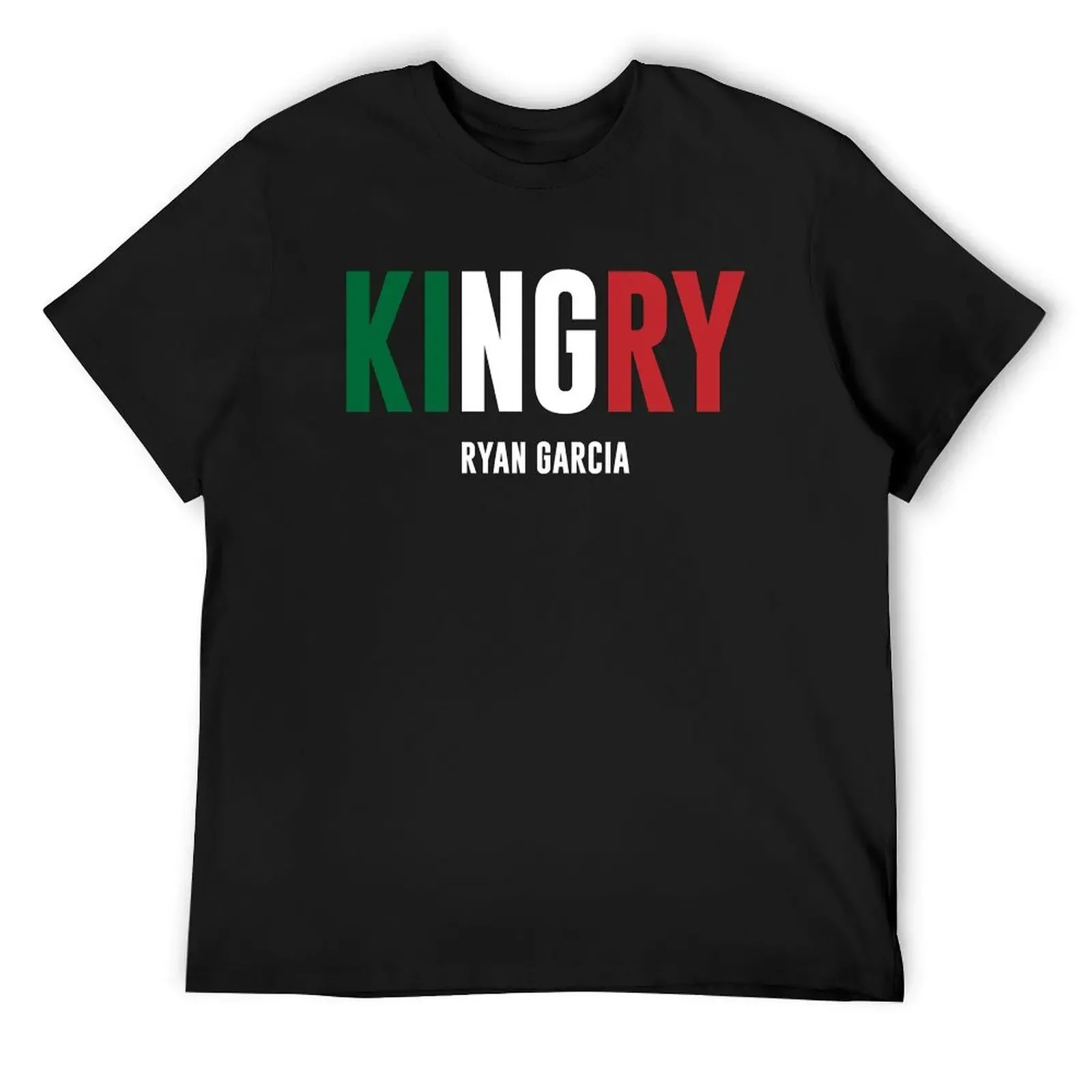 Funny Gift Boxing KINGRY Ryan Garcia T-Shirt tees designer shirts custom t shirt Men's clothing